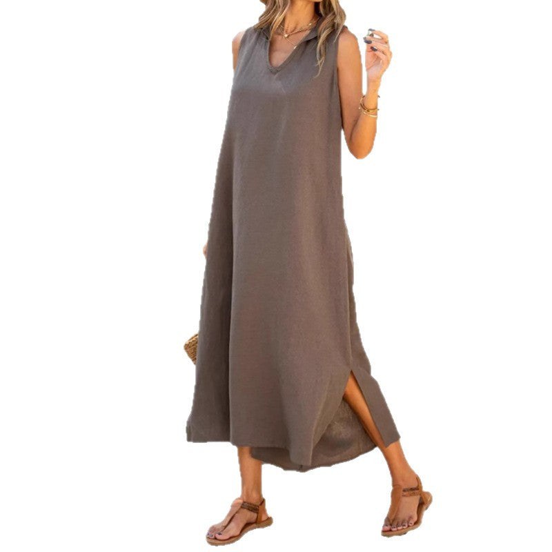 Enid | Women's Slit Summer Dress