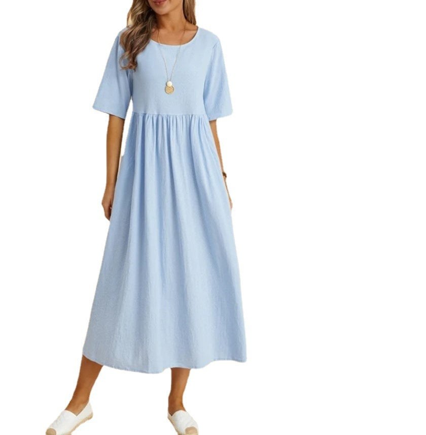 Eostre | Women's Short Sleeve Maxi Dress