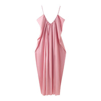 Ephrosyne | Women's Maxi Dress in Pink