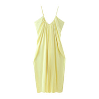 Ephrosyne | Women's Maxi Dress in Yellow
