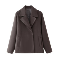 Erica | Women's Elegant Jacket in Brown