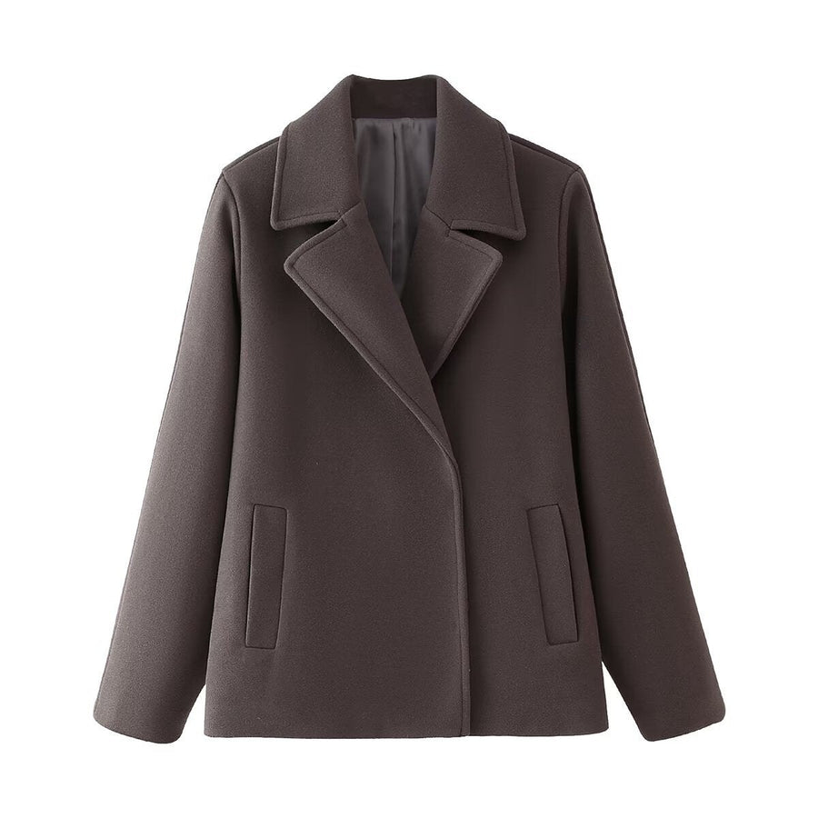 Erica | Women's Elegant Jacket in Brown