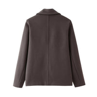 Erica | Women's Elegant Jacket in Brown