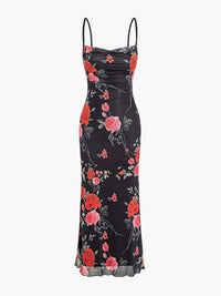 Ermine | Women's Casual Floral Maxi Dress