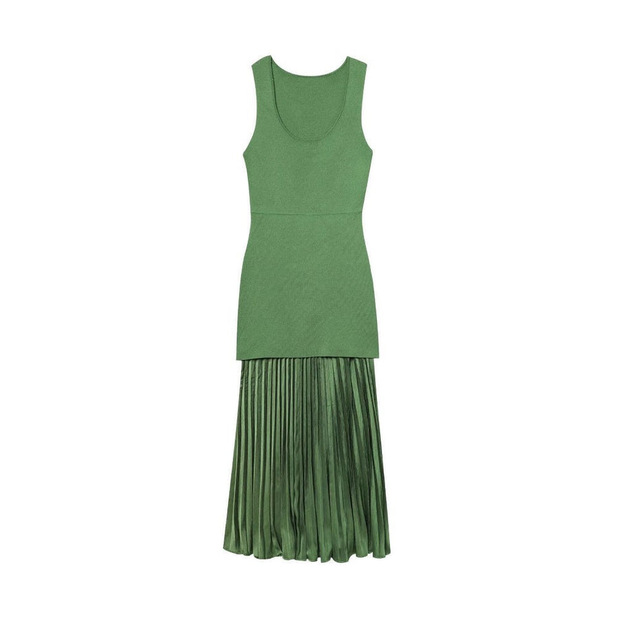 Esclarmonde | Women's Maxi Dress in Green