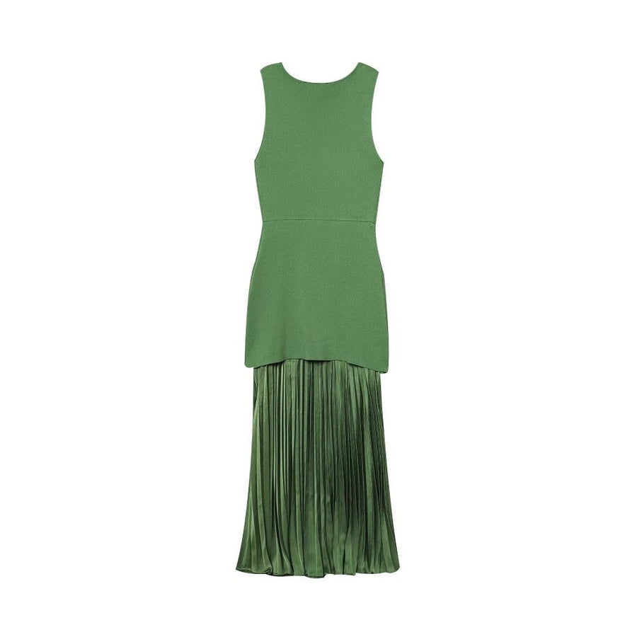 Esclarmonde | Women's Maxi Dress in Green