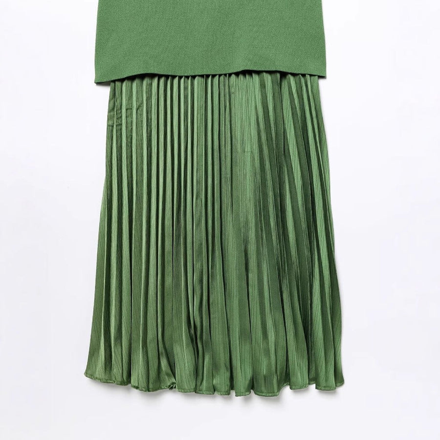 Esclarmonde | Women's Maxi Dress in Green