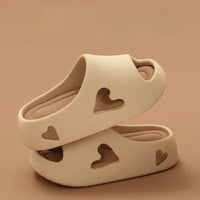 Esme | Women's Slide Open Toe Sandals in Khaki