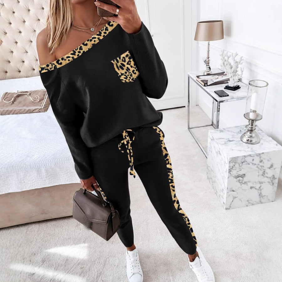 Esmeralda | Women's Two-Piece Set in Black
