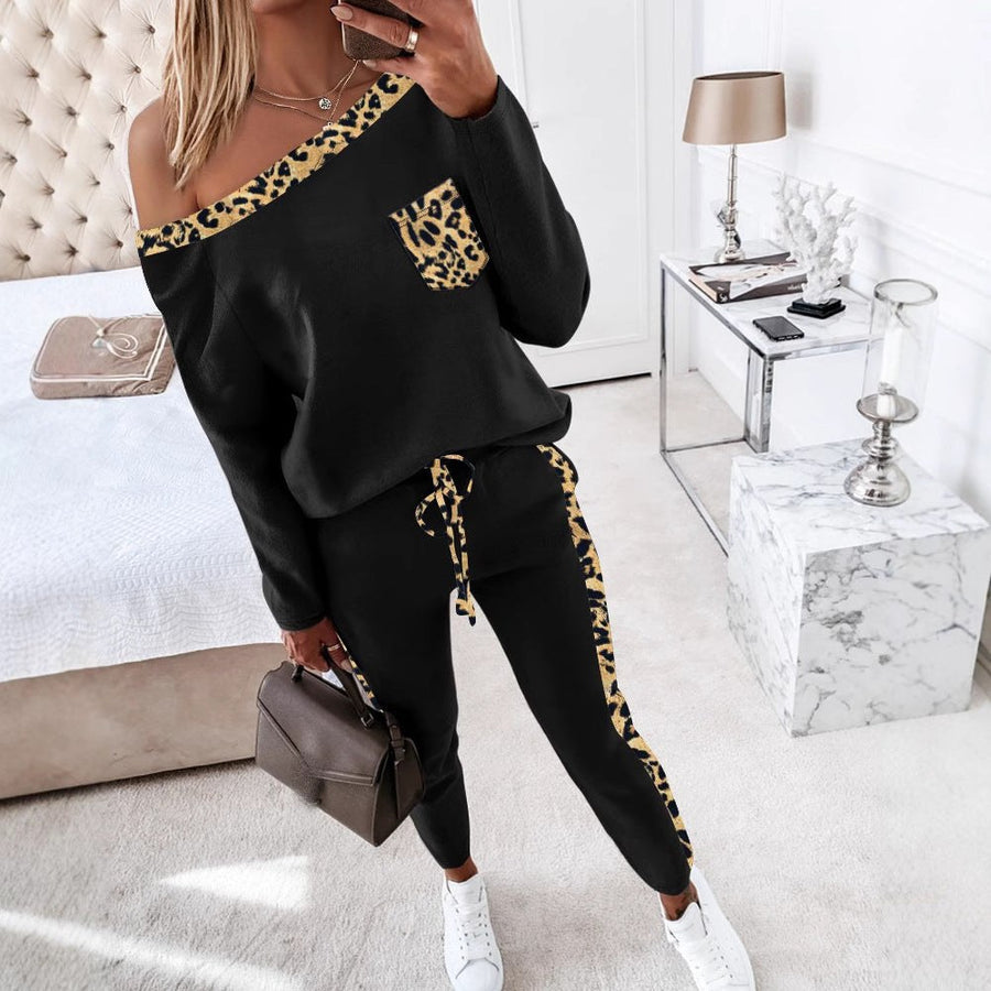 Esmeralda | Women's Two-Piece Set in Black