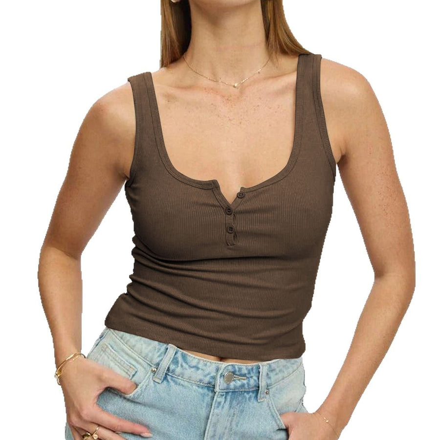Esmeray | Women's Button-Front Top