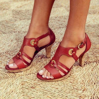 Esperanza | Women's Structured Ankle Strap Sandals