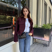 Esperanza | Women's Pockets Fleece Casual Modern Jacket