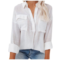 Estella | Women's Pockets Casual Blouse