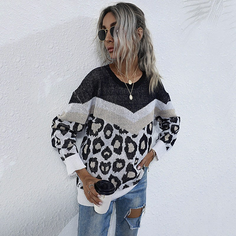 Estelle | Women's Knit Sweater in Black