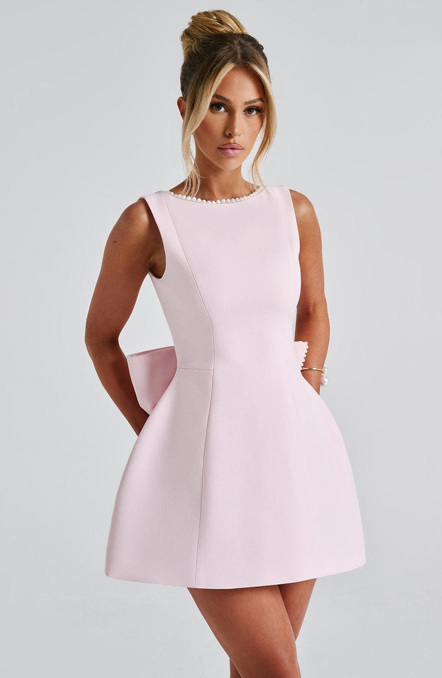 Etiennette | Women's Sleeveless Wedding Guest Mini Dress