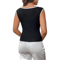 Eulalia | Women's V-Neck Bodycon Top