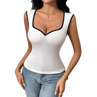 Eulalia | Women's V-Neck Bodycon Top