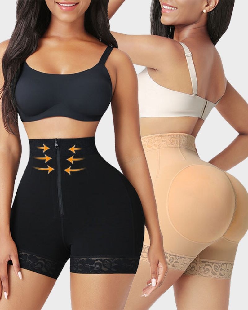 Eulalia | Women's High Waist Bodysuit Shorts Shapewear