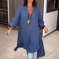 Eulalia | Women's Button-Front Casual Blouse