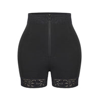 Eulalia | Women's High Waist Bodysuit Shorts Shapewear in Black
