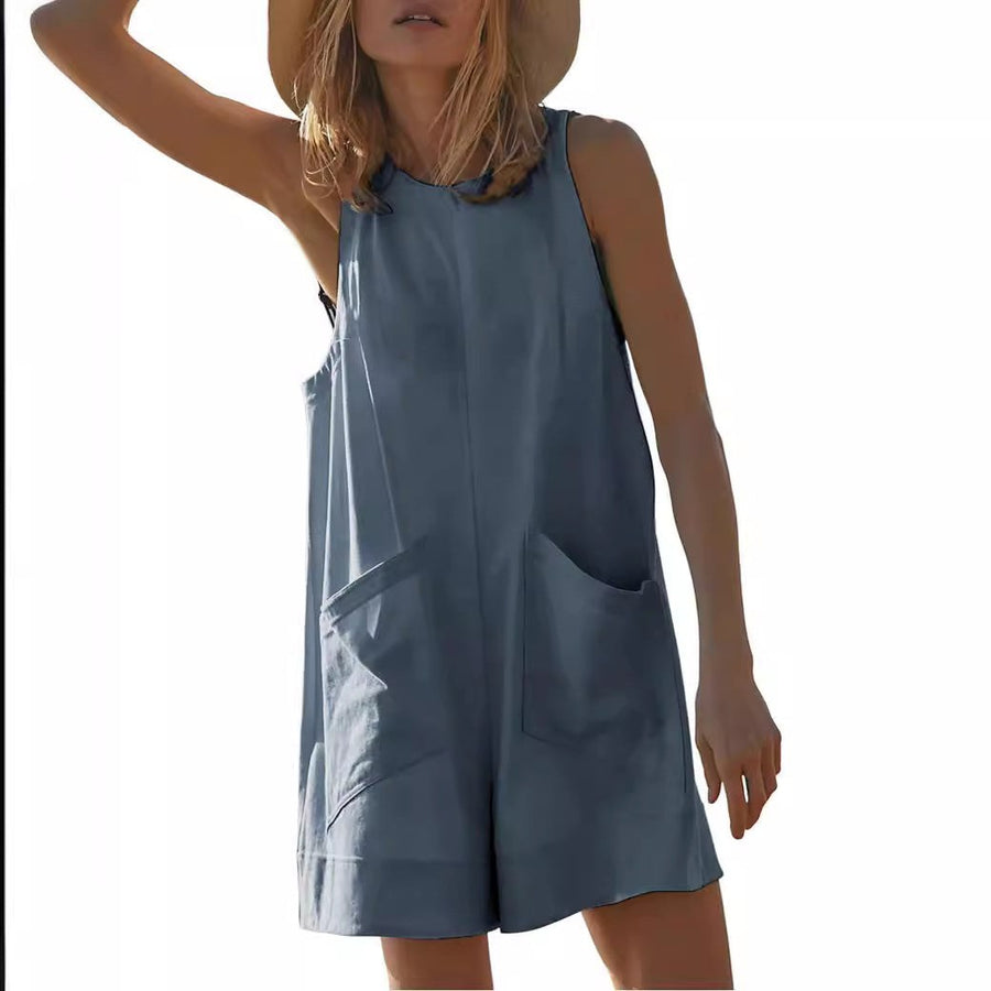 Eva | Women's Pockets Casual Jumpsuit
