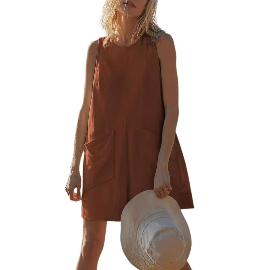 Eva | Women's Pockets Casual Jumpsuit