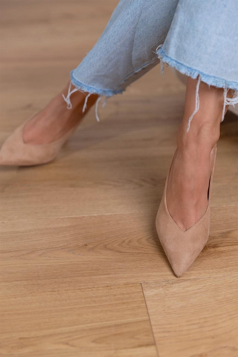 Eve | Women's Pointed Toe Slingback Heels