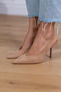 Eve | Women's Pointed Toe Slingback Heels
