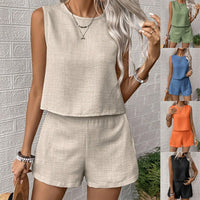 Eve | Women's Sleeveless Casual Two-Piece Set