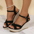 Everild | Women's Ankle Strap Wedge Sandals