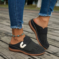Fabrizia | Women's Perforated Slip-On Wedge Sandals