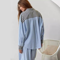 Fanny | Women's Plaid Soft Casual Blanket