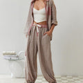 Fanny | Women's Plaid Soft Casual Blanket