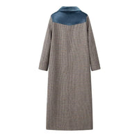 Fanny | Women's Plaid Elegant Blazer in Gray