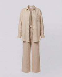 Farida | Women's Casual Shirt in Beige