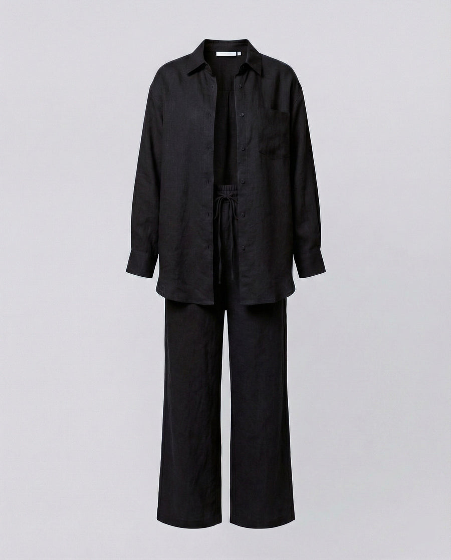 Farida | Women's Casual Shirt in Black