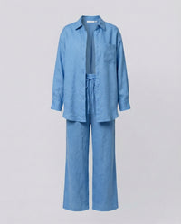 Farida | Women's Casual Shirt in Light Blue