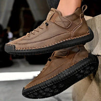 Farida | Women's Low Cut Lace-Up Design Sneakers in Dark Brown