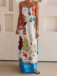 Faustina | Women's Casual White Maxi Dress