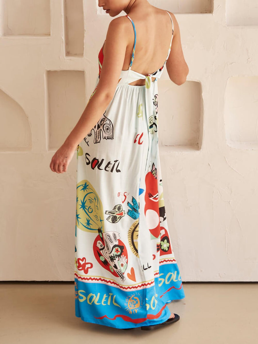 Faustina | Women's Casual White Maxi Dress