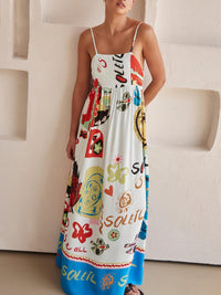 Faustina | Women's Casual White Maxi Dress in White