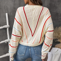 Faustine | Women's Knit Fashionable Sweater in Apricot