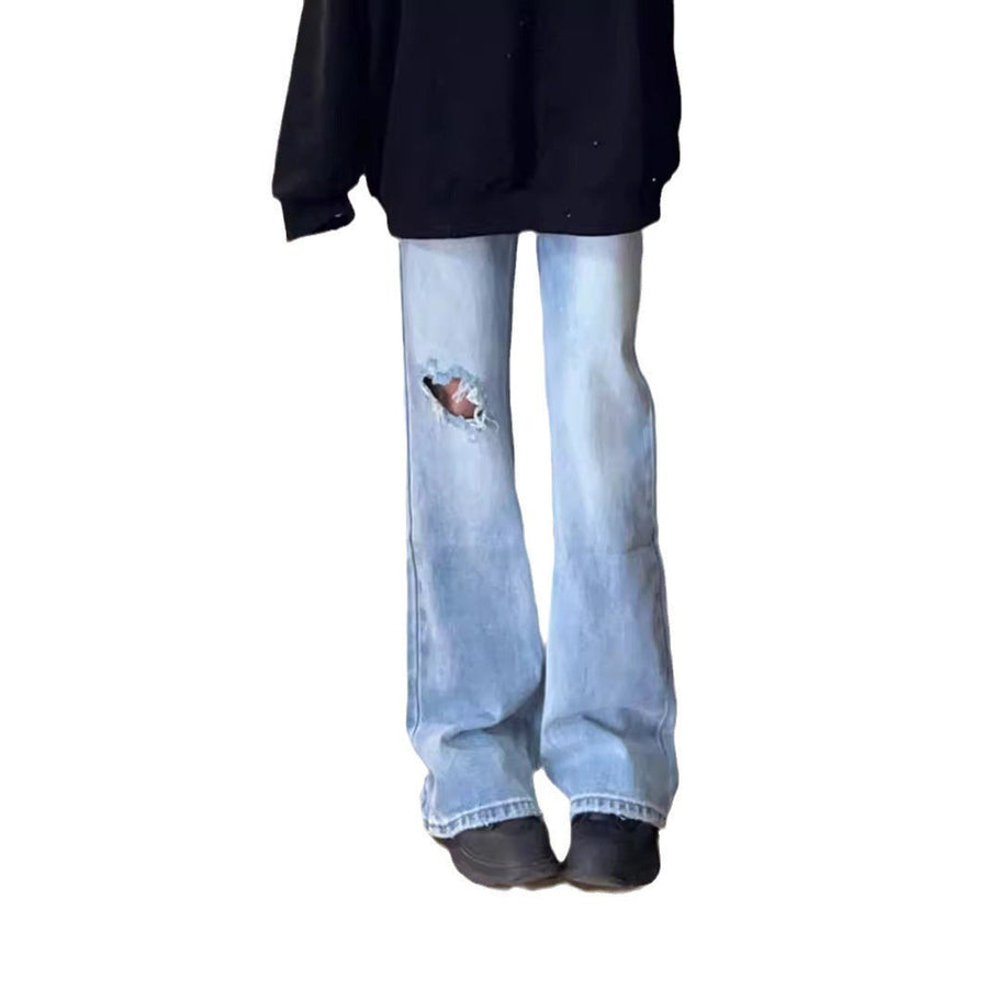 Fay | Women's High Waist Fashionable Jeans in Blue