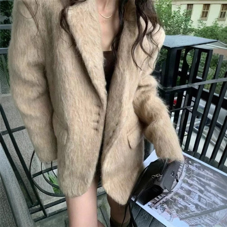 Fern | Women's Fleece Soft Elegant Blazer