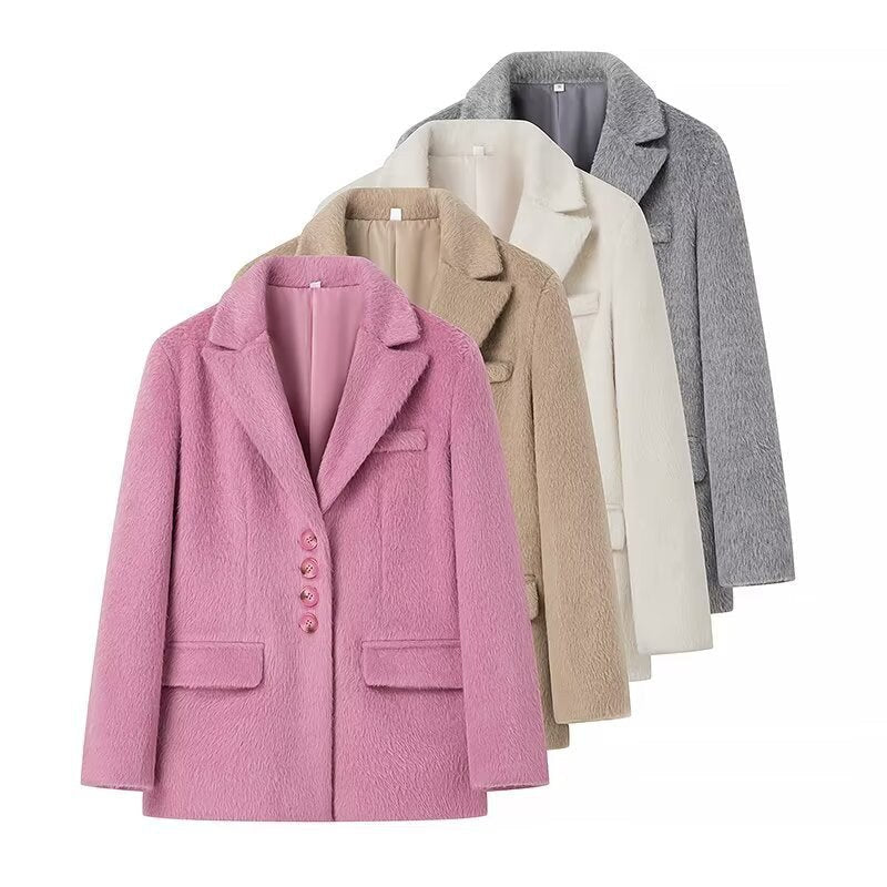 Fern | Women's Fleece Soft Elegant Blazer
