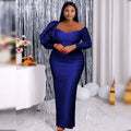 Fernanda | Women's Puff Sleeve Voluminous Maxi Dress