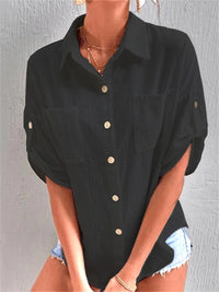 Fiammetta | Women's Lightweight Blouse in Black