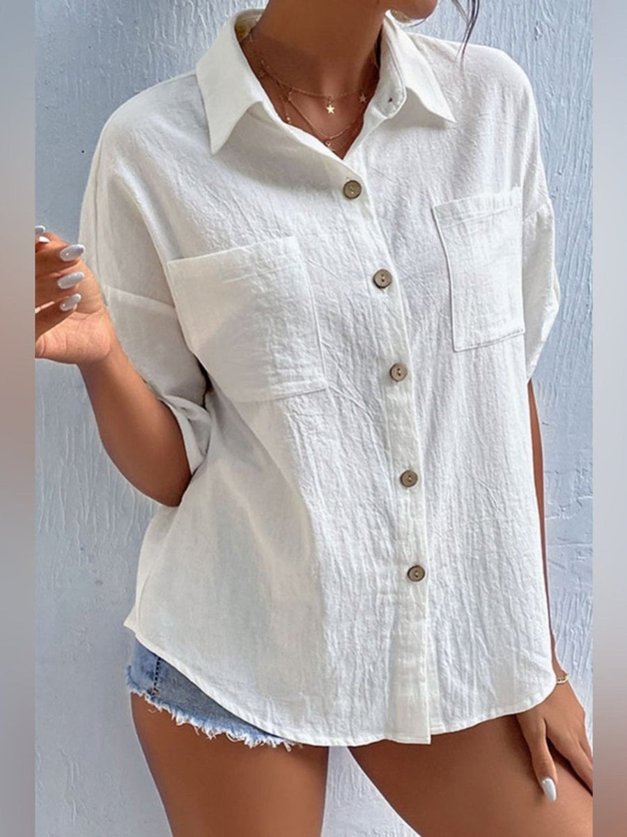 Fiammetta | Women's Lightweight Blouse in White