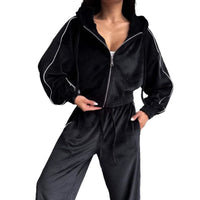 Fidelia | Women's Hooded Fleece Jumpsuit